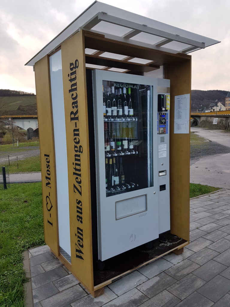 Zeltingen-Rachtig’s “wine-o-mat”